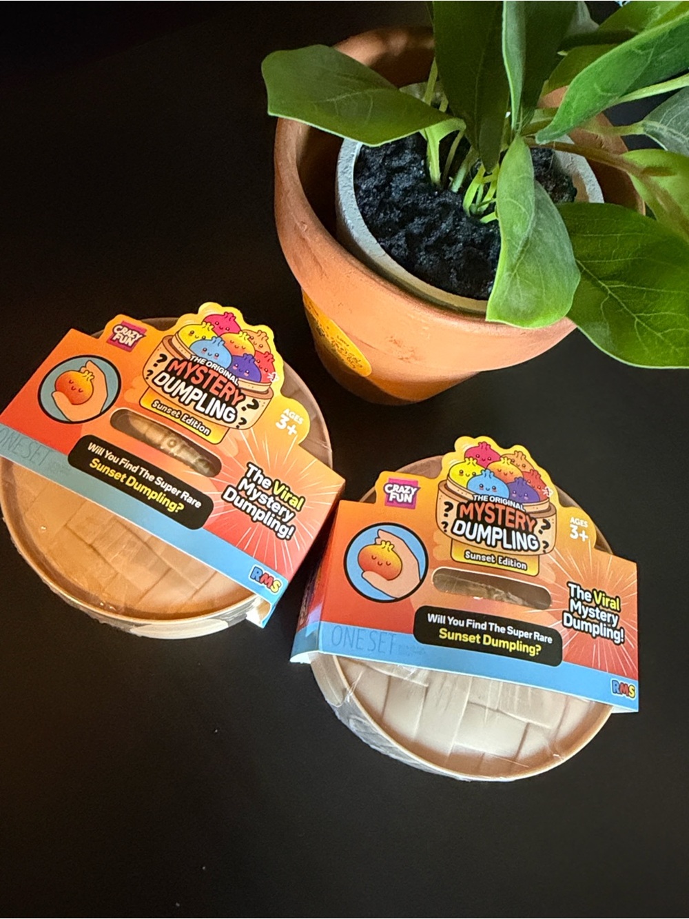Mystery Dumpling Sunset Edition - Squishy Toy Set of 2 SEALED Good Luck!!